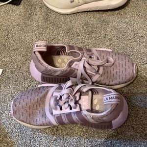 Purple Adidas Tennis shoes